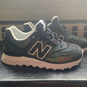 Women NEW BALANCE 574 Mermaid scale design size 5.5